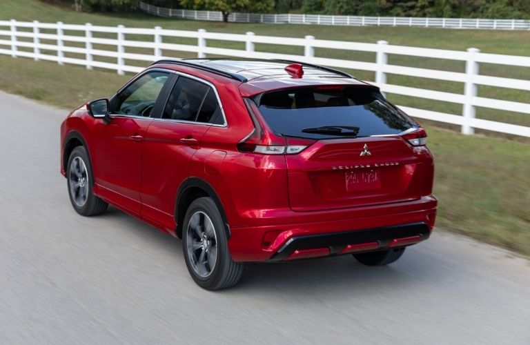 2022 Mitsubishi Eclipse Cross Exterior Passenger Side Rear Angle